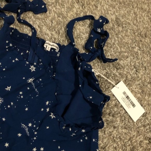 Reformation Christine Mini Dress - Starry Night - Picture 5 of 7
